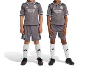 Kit niños tercera equipación Real Madrid 24/25