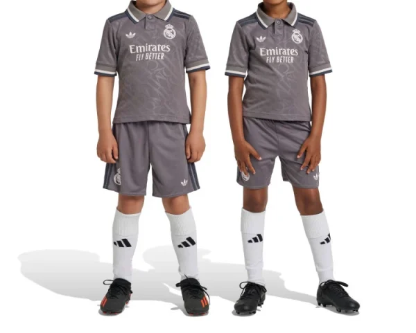 Kit niños tercera equipación Real Madrid 24/25